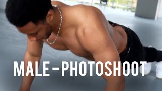 Black Fashion Male Model Photoshoot  ProfileDLmen [upl. by Ehtyde]