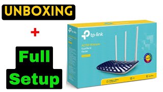 🔥TPLink Archer C20 AC750 Unboxing amp Setup🔥 Best Budget Dual Band Router for StreamingGaming 2024 [upl. by Nickerson]