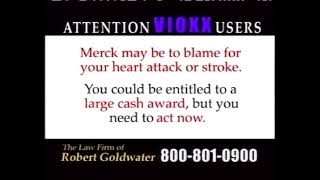 Goldwater Law Firm  Vioxx 2004 [upl. by Monroe]