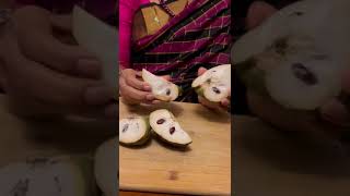 Cherimoya Fruit ExploringNewThingsLitha’s Passion World [upl. by Sioled]