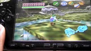 Zelda Ocarina of Time PSP  DaedalusX64 r790 [upl. by Odnolor347]