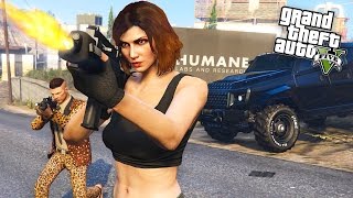 GTA 5 HEIST  HUMANE LABS RAID [upl. by Valerio]