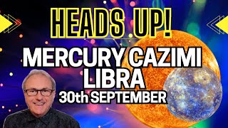 Mercury Cazimi 30th September 2024   All Signs [upl. by Howey]