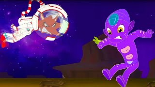 Astronauts Landing on Mars  Eena Meena Deeka Compilation  WildBrain Zoo  Funny Cartoons [upl. by Eiryk]