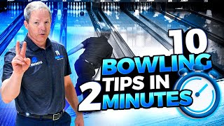 10 Beginner Bowling Tips in 2 Minutes The BEST Way to Improve FAST [upl. by Russ]