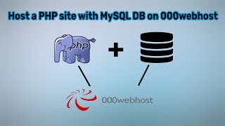 How to host a PHP website with MySQL Database on 000webhost [upl. by Amik]