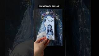 I DRAW TIM BURTON’S CHARACTER IN REAL LIFE CORPSE BRIDE👰🏼‍♀️Look similar timburton corpsebride [upl. by Sirovat]