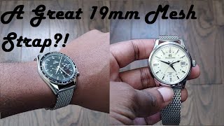 A 19mm MeshMilanese Strap That Doesnt Suck [upl. by Fiester]