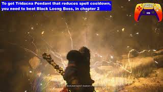 How to Reduce Spell Cooldown  Get Tridacna Pendant Thunderbone Black Myth Wukong [upl. by Hilaire]