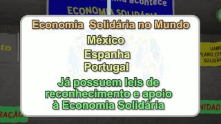 O que é economia solidaria [upl. by Neemsaj24]