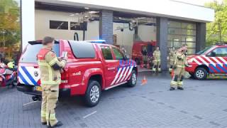 Nieuw voertuig brandweer Bergen NH [upl. by Hendon391]