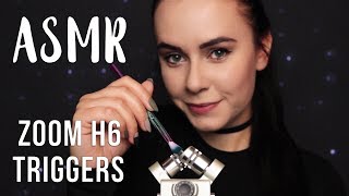 АСМР  Триггеры на ZOOM H6 c ушка на ушко 👂 ASMR  Triggers for your ears on ZOOM H6 [upl. by Namor597]