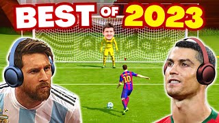 Top 5 Messi amp Ronaldo Plays Moments of 2023 [upl. by Bullivant]