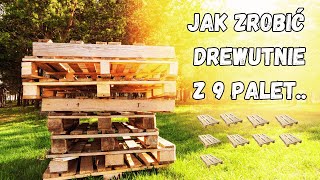 Drewutnia z 9 palet w jedno popołudnie [upl. by Sayres815]