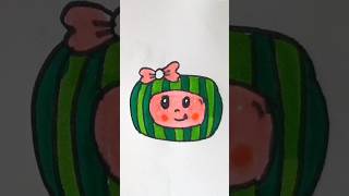 How to Draw Cocomelon  Easy cocomelon drawing  Cocomelon drawingvideo howtodarw [upl. by Jahdiel805]