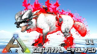 ARK SURVIVAL EVOLVED  GIANT TEK DIREWOLF  ETERNAL PROMETHEUS TUNGUSKA E11 [upl. by Daniell]