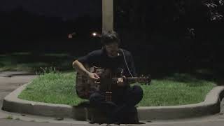 A cover of Sparks by Coldplay in a park at 3am [upl. by Abbi]