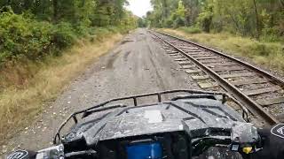 Polaris Sportsman 570 trail ride Part 1 [upl. by Tracee]