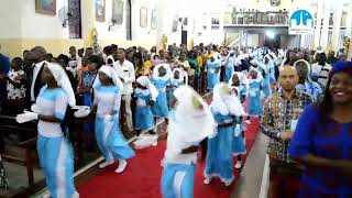 Messe de la nativité du Seigneur 2022 en la cathédrale sacré cœur de Brazzaville [upl. by Peti]