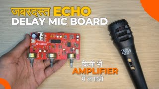 ₹150 में लाजवाब Quality वाला Satron MIC Board With ECHO amp DELAY [upl. by Noval820]