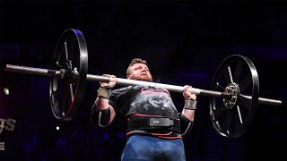 160kg352lb Axle Press Tom Stoltman vs Adam Bishop  Britains Strongest Man 2024 [upl. by Etterrag]