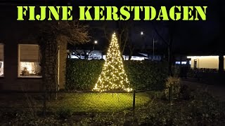 Een stopcontact in de tuin maken voor de kerstboom die buiten staat [upl. by Enymzaj]