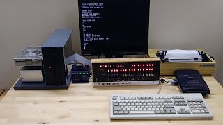 Altair 8800 simulator IO bus demo [upl. by Shriner]