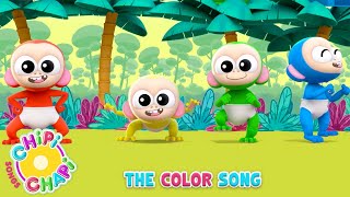 The Color Song  Learning Videos For Kids  Chipi Chapi  YO Kids Rhymes [upl. by Ronym300]