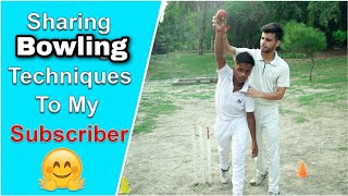 Learn To Bowl Like a Pro With GAUTAM YADAV  Bowling Tips for Beginners [upl. by Brittnee]