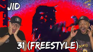 IS THIS THE ALBUM PREVIEW  JID  31 FREESTYLE REACTION [upl. by Yahs]