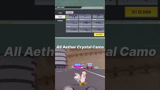 ALL AETHER CRYSTAL CAMO zombie codmobile callofduty codm [upl. by Iroc437]