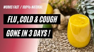 NATURAL SYRUP TO DISSOLVE MUCUS  FIGHT FLU COLD AND COUGH FAST WITHIN 3 DAYS  UZZIELLE TV [upl. by Og339]