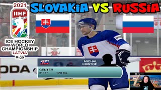 NHL 2009  Slovensko vs Rusko MS 2021  Latvia [upl. by Anigar353]