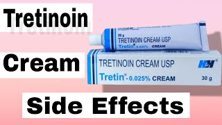 Tretinoin Cream Side Effects [upl. by Annaerb479]