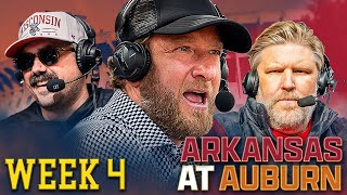 LIVE FROM AUBURN FOR ARKANSASAUBURN  Barstool College Football Show Week 4 [upl. by Esinehc]