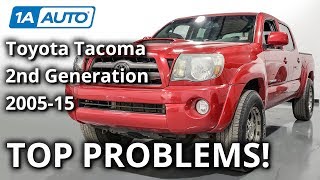 Top 5 Problems Toyota Tacoma Truck 2nd Generation 200515 [upl. by Elmo]