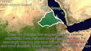 Migration History of Somalis  Animation [upl. by Henrik]