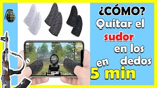 🤔🤙¿Como hacer guantes para dedos Pubg Mobile 💥 [upl. by Gusella391]