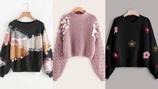 Best sweater designs for women and girls  Beautiful sweaters designs  Fancy sweaters [upl. by Kamp]