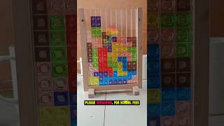 ASMR TETRIS • PLAYING COLORFULL TETRIS BLOCKS Part 10 [upl. by Rhody]