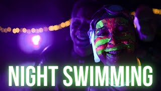 Magical Night Swimming at Compton Verney Warwickshire Open Water Swimming under the stars [upl. by Enttirb193]