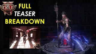 Full Teaser Breakdown  Bosses and Ascendancies  Path of Exile 2 [upl. by Cardinal38]