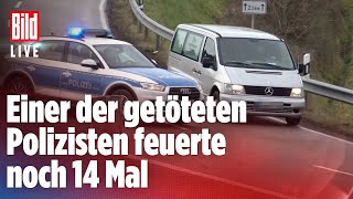 🔴 PolizistenMord in Kusel Polizei gibt neue Details bekannt  BILD Live [upl. by Syman]