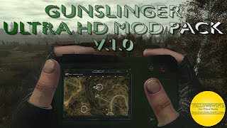 STALKER GUNSLINGER Mod with Ultra HD Pack V10 [upl. by Raffaj]