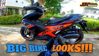 AEROX BIG BIKE LOOKS  SAFEWAY TIRE REVIEW AND IMPRESSIONS [upl. by Ahsetra28]