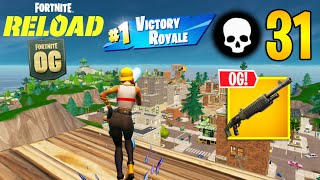 Fortnite Reload  High Kill Solo vs Squads OG Gameplay Keyboard amp Mouse [upl. by Htebirol]