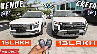 2024 Hyundai VENUESX💪🔥VS🔥CRETAE💪Value For MoneyFull ComparisonAuto Xpert [upl. by Woody]