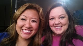 Melissa McCarthy talks Tammy with Michelle Li [upl. by Imotih]