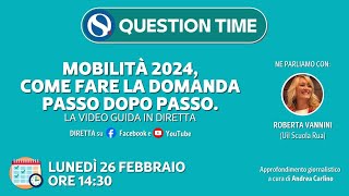 Mobilità docenti 202425 le indicazioni sulla compilazione dellistanza [upl. by Nosredna]