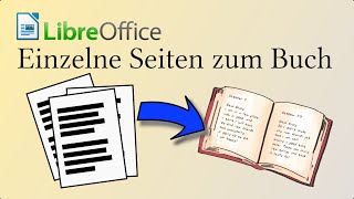 Broschüre mit Deckblatt Inhaltsverzeichnis und Seitennummerierung in LibreOffice erstellen [upl. by Oyam]